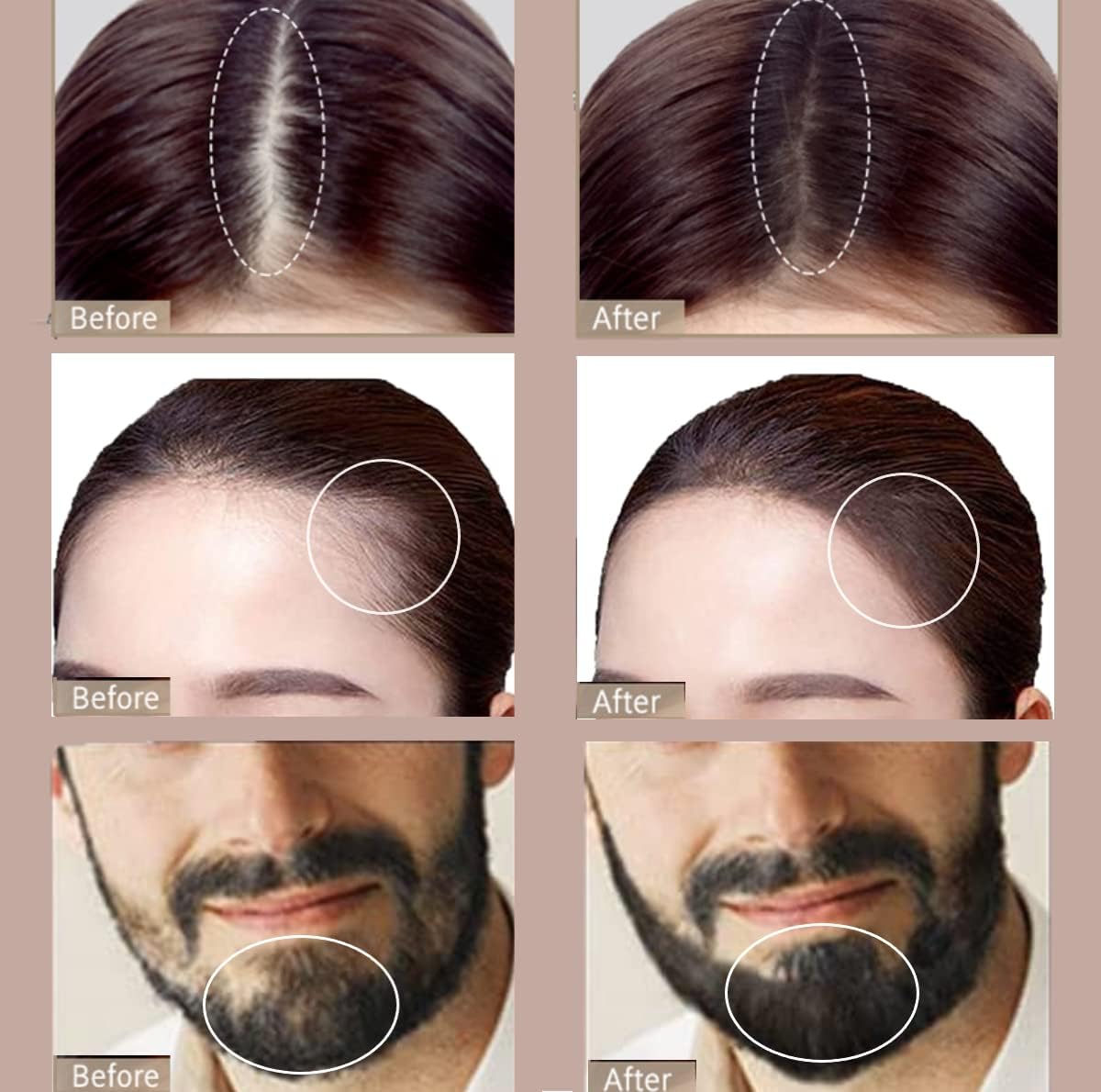 Fibra capilar correctora Medium brown - additional image 12