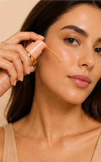 Base de Maquillaje 5 en 1 con SPF 30 Tecnología Mimética de Color