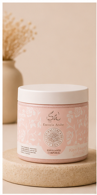 Exfoliante Esencia Árabe Kiss Beauty