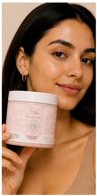 Exfoliante Esencia Árabe Kiss Beauty