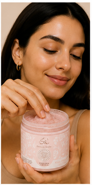 Exfoliante Esencia Árabe Kiss Beauty