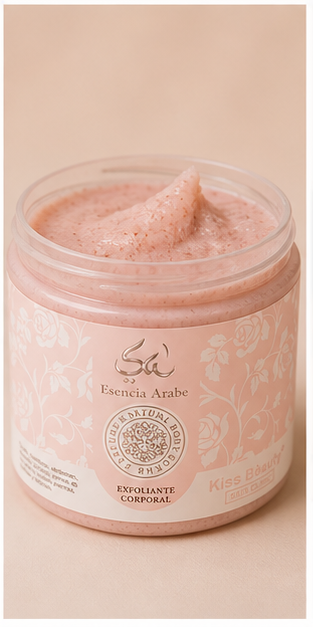 Exfoliante Esencia Árabe Kiss Beauty