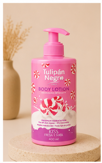 Loción Corporal Fresa y Nata