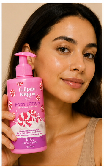Loción Corporal Fresa y Nata