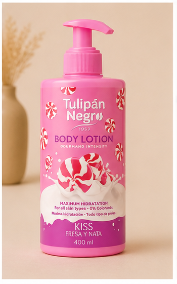 Loción Corporal Fresa y Nata